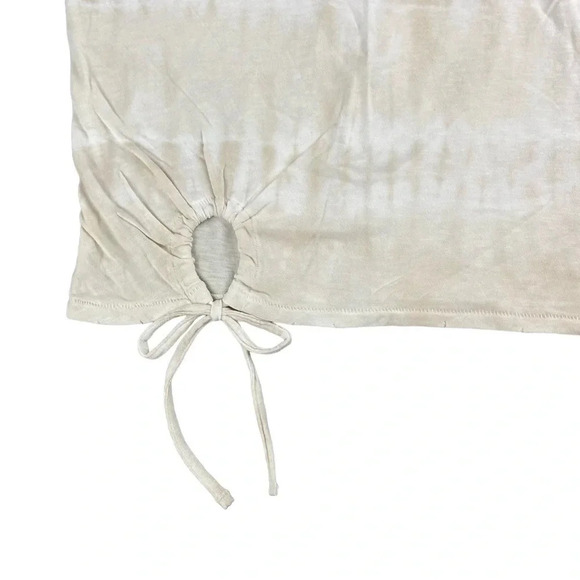 Aerie Tie-Dye Short Sleeve Tie Hem Shirt - Picture 5 of 10